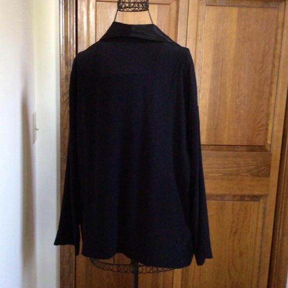 Ba&sh black open front jacket, size 3 - Picture 2 of 8